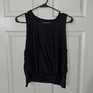 Black Sleeveless Women's Top